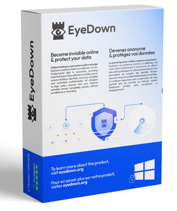 EyeDown Software 2 years license - Credit card Payments